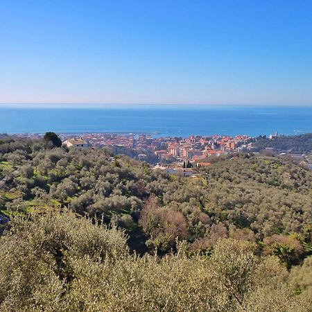 Villa La Vivagna - Casa Vista Mare Tra Gli Ulivi à Leivi Extérieur photo
